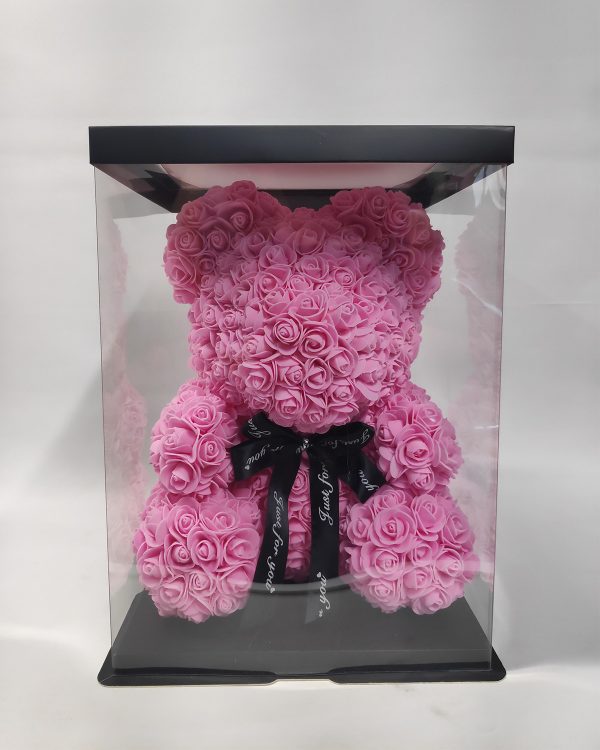 Rose Bear Ροζ 40 cm